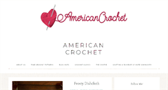 Desktop Screenshot of americancrochet.com